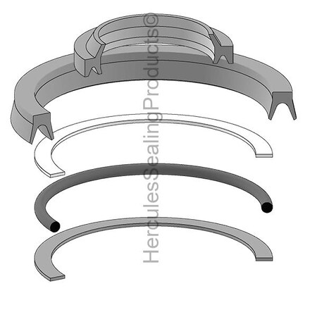 Hydro-Line - After Market Parts Hydraulic Cylinder Repair Kit- 1x3.25&UP N2-661-08V